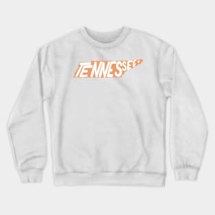 Tennessee Orange Bubble Outline Crewneck Sweatshirt